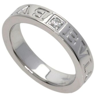 Bulgari White Gold (18K) Band Ring (Pre-Owned)