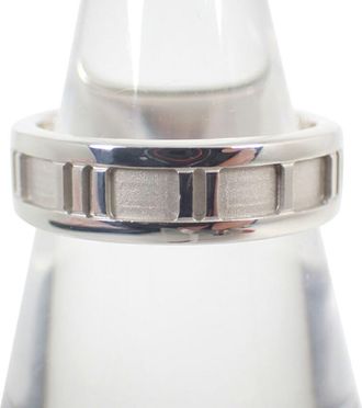 Tiffany & Co. Sterling Silver 925 Band Ring (Pre-Owned)