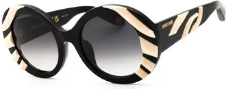 Roberto Cavalli SRC010V 700Y Shiny Black/Grey Gradient