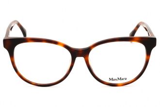 Max Mara MM5012 Acetate Round Eyeglasses - Brown
