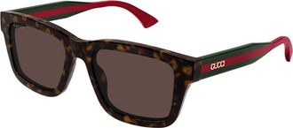 Gucci GG1869S 002 Mens Sunglasses Tortoiseshell Size 53 - Free RX Lenses - Free RX Lenses