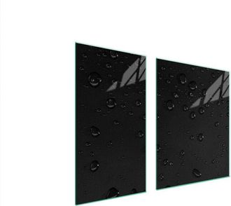 OEM Placa Protectora De Vidrio Para Estufa 90x52 Gotas