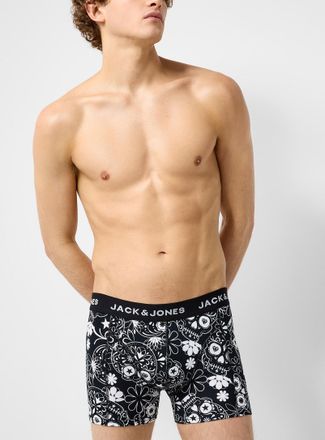 Jack & Jones Mens 3 comfortable jersey trunk Organic cotton