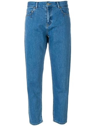 Julien David Jeans crop - Blu