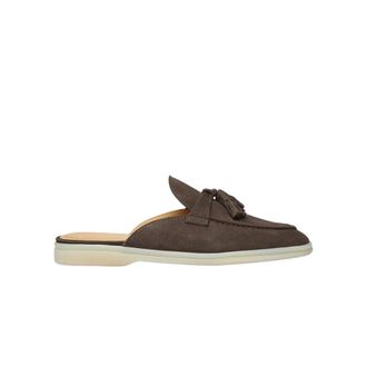 Scarosso Lucrezia Muiltjes - Dames - Slip ons - Bruin - 41 EU - Leer - Schoenen