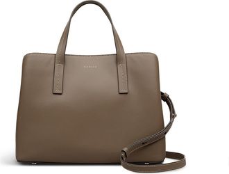 Radley London Dukes Place Medium Ziptop Satchel Bag in Coffee at Nordstrom