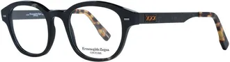 Ermenegildo Zegna Brown Horn Glasses Mens (Frames)