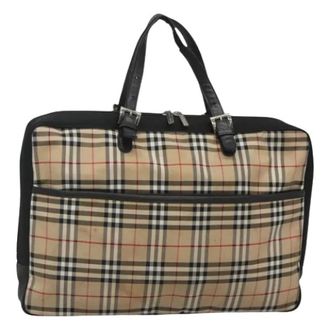 Burberry Pre-owned Handbags, female, Beige, Size: ONE SIZE Pre-owned Hand Bag
