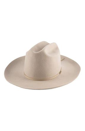 Gigi Pip Ezra Western Hat in Ivory at Nordstrom, Size X-Small