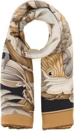 Ferragamo Accessoires, Dames, Veelkleurig, ONE Size, Silky Scarves
