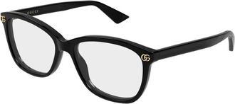 Gucci Glasses, female, Black, Size: 52 MM Optical Frame