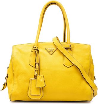 Prada Pre-owned Prada Vitello Daino Zip Top Satchel Ladies 4NE50Q0IR4F4OUGX