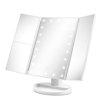 Girmi Espejo De Maquillaje Be05 Con Luz Led 18x28x12