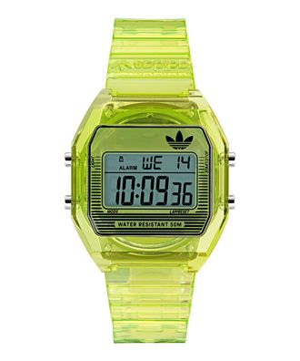 adidas Originals Adidas Originals Digitale Twee Kristal Unisex Groene Horloge AOST25538