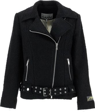 Ganni Short Bouclã Jacket For