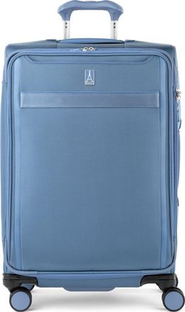 Travelpro Versapack + Lightweight Softside Expandable 25 Medium Checked Spinner Luggage in Elemental Blue at Nordstrom