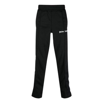 Palm Angels FW22 Classic Track Pant Black White PMCJ001C99FAB0041001