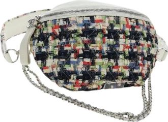 Chanel Pre-owned Vintage Schoudertas - Dames - Vintage Heuptassen - Veelkleurig - ONE Size - Leer - Vintage