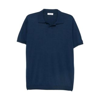 KANGRA Polo Shirts, male, Blue, Size: XL Polo Collo Diverso