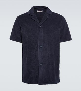 Orlebar Brown Camicia Howell in spugna di cotone