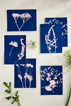 Terrain Sun Printing Kit, Small Pink Paper