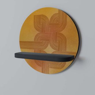 OEM Fortaleciendo La Relaci&oacute;n Estante Redondo Negro