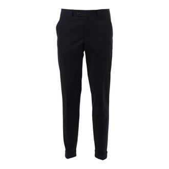 Roberto Ricci Design Suit Trousers, male, Black, Size: 3XL Pantalone Surflex Chino