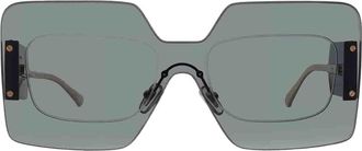 Versace Grey Shield Ladies Sunglasses VE2277 100287 142