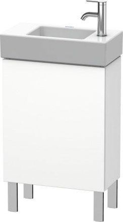 Duravit Duravit L-cube Mueble De Aseo Vertical 48,0 X 24,0 Cm, 1 Puerta, 1 Balda De Cristal, Para Vero Air 072450 Lc6751l, Color: Blanco Lila Seda Laca Mate -