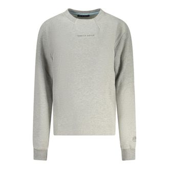 North Sails Sweatshirt met ton-sur-ton logo - Dames - Sweatshirts - Grijs - S - Katoen - Hoodies & sweatvesten