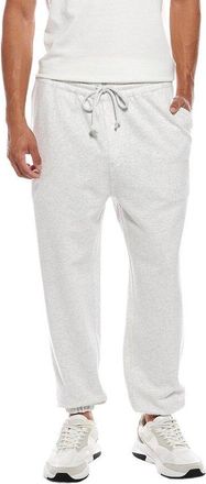 Brunello Cucinelli Light Grey Cotton Blend Sweatpants, Size X-Large