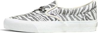 Vans Needles x Vault Classic Slip-On V Animal Print - White VN0A3QXY2GT