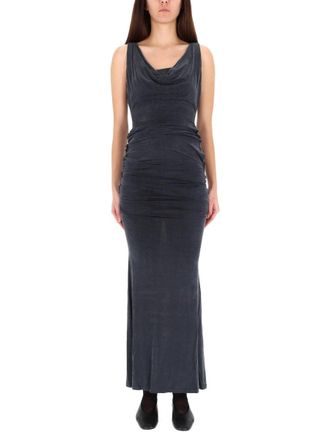 Vivienne Westwood Cupro Elastane Long Dress - Black