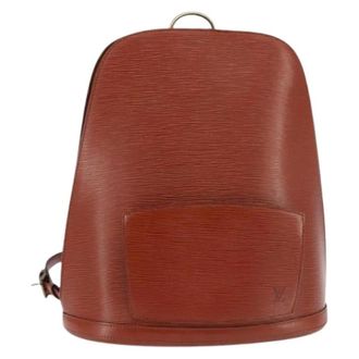 Louis Vuitton Pre-owned Backpacks, female, Brown, Size: ONE SIZE Pre-owned Vintage Backpack
