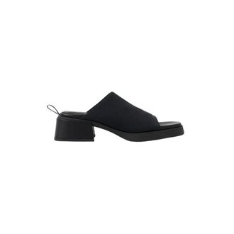 Miista Zooey - Dames - Muiltjes - Zwart - 36 EU - Leer - Schoenen