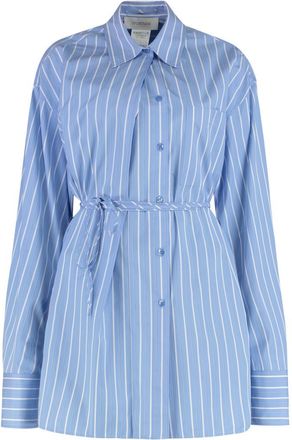 Sportmax Light Blue Regular Stripes Shirt