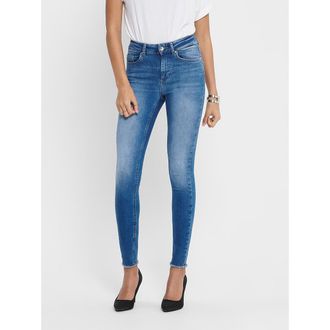 Only Skinny jeans met hoge taille
