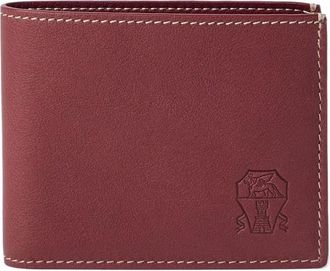 Brunello Cucinelli Portafoglio con logo - Rosso