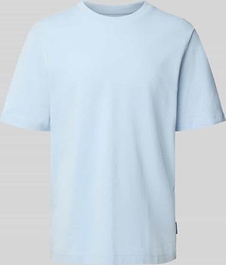 Tom Tailor Regular Fit T-Shirt aus Baumwoll-Mix in Blau, Größe XXXL