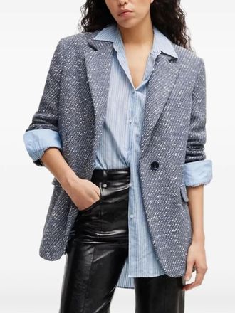 BOSS Camicia a righe - Blu