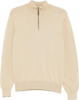 Canali Polo con zip - Toni neutri