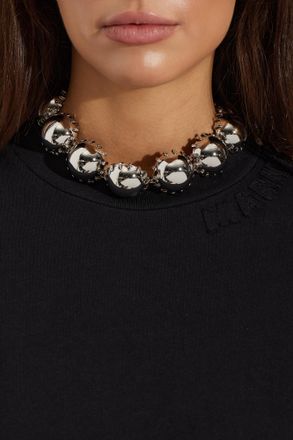 Marni Short Necklace, Womens, Silver