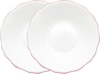 Twig New York Amelie Set of 2 Soup & Pasta Bowl in Roseate at Nordstrom