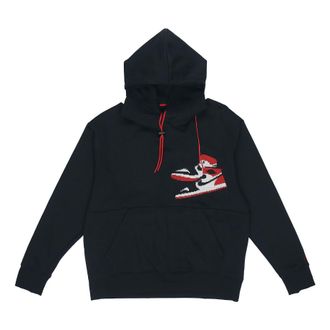Nike Jordan Air Jordan Jumpman Holiday Casual Sports Fleece Lined Black CT3458-010
