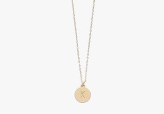 Kate Spade New York Initial K Mini Pendant
