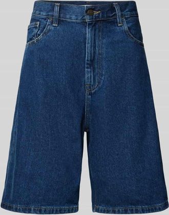Carhartt Work in Progress Relaxed Fit Jeans Shorts aus reiner Baumwolle Modell Brandon in Dunkelblau, Gr&ouml;&szlig;e XS