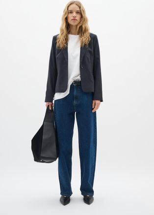 Inwear Blazer Feminine Dark Grey Melange