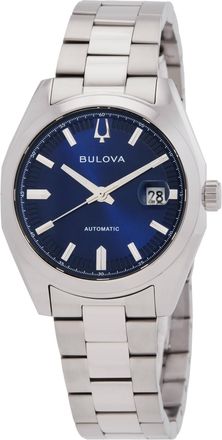 Bulova Surveyor Automatic Blue Dial Mens Watch 96B436