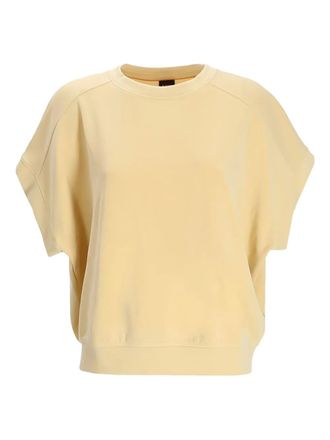 BOSS crew-neck T-shirt - Yellow