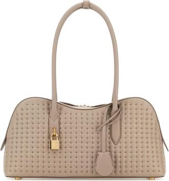 Stella McCartney Stella Mccartney Lilac Synthetic Leather Ryder Medium Shoulder Bag